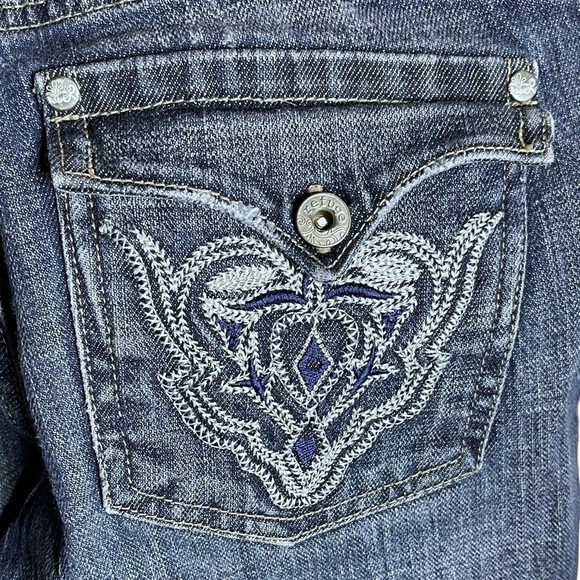 Refuge Premium Juniors Denim Bootcut Jeans - Size 5 - Picture 8 of 9